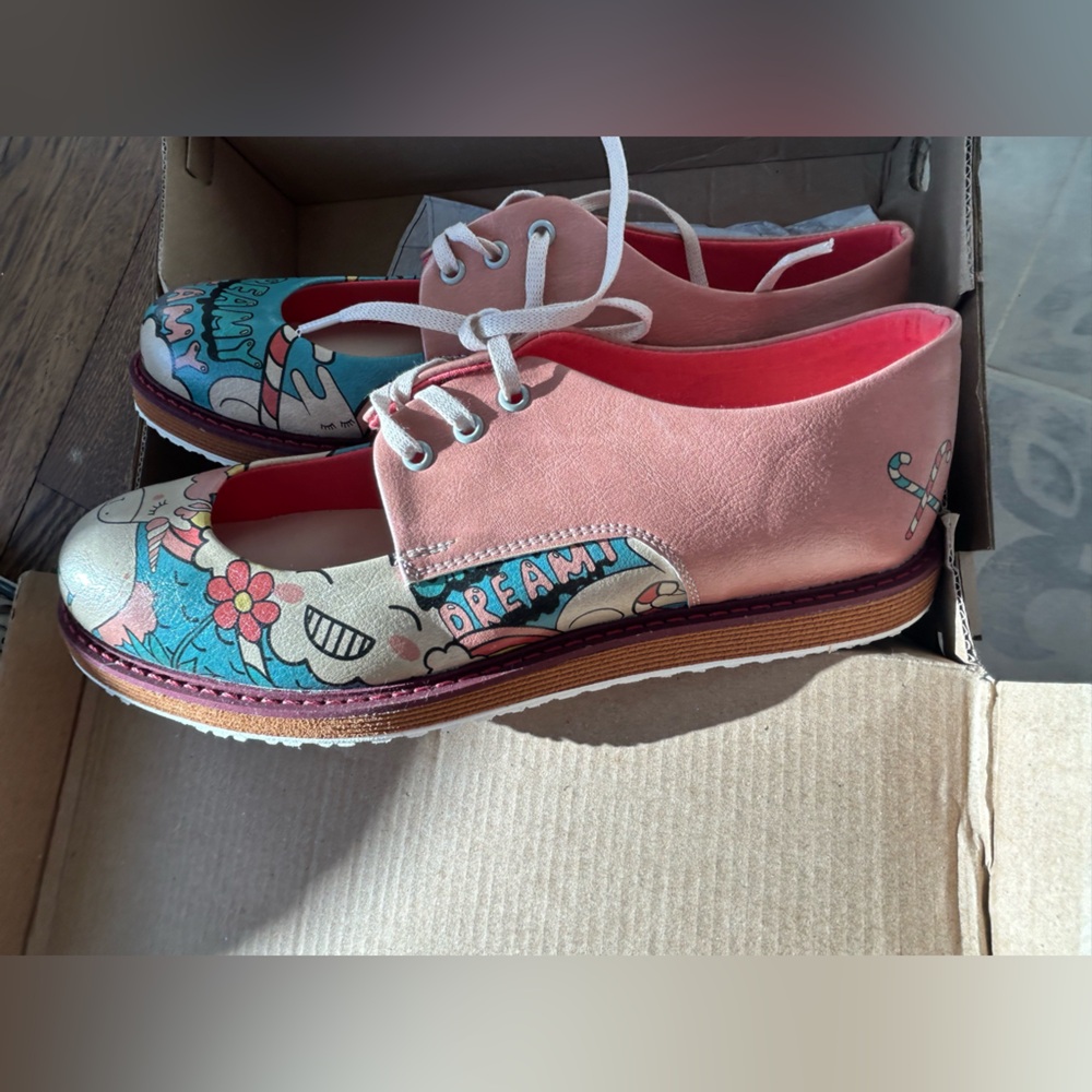 DOGO brand new with box loafers and matching handbag